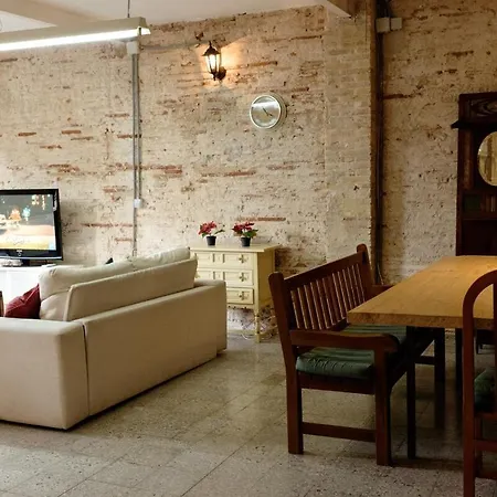 Cozy Loft Near The Apartment Valencia